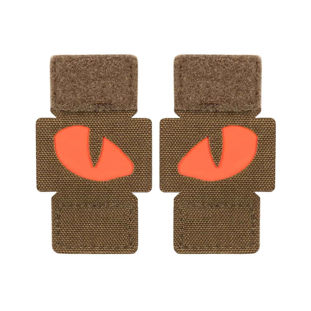 Patch Tigeraugen Laserschnitt (Paar)