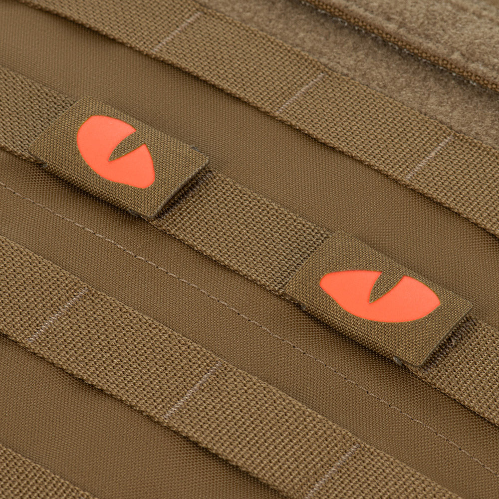 Patch Tigeraugen Laserschnitt (Paar)