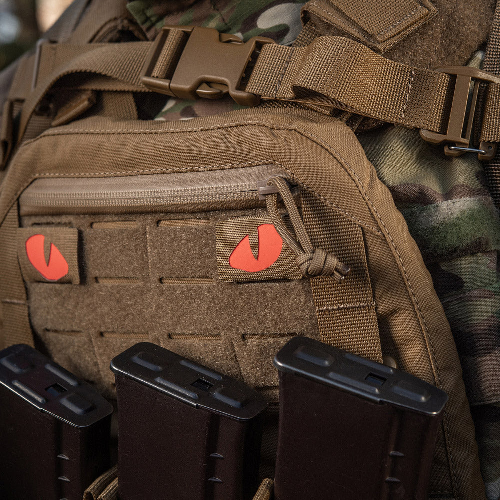 Patch Tigeraugen Laserschnitt (Paar)