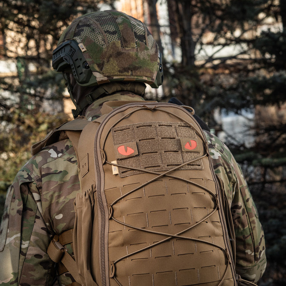 Patch Tigeraugen Laserschnitt (Paar)