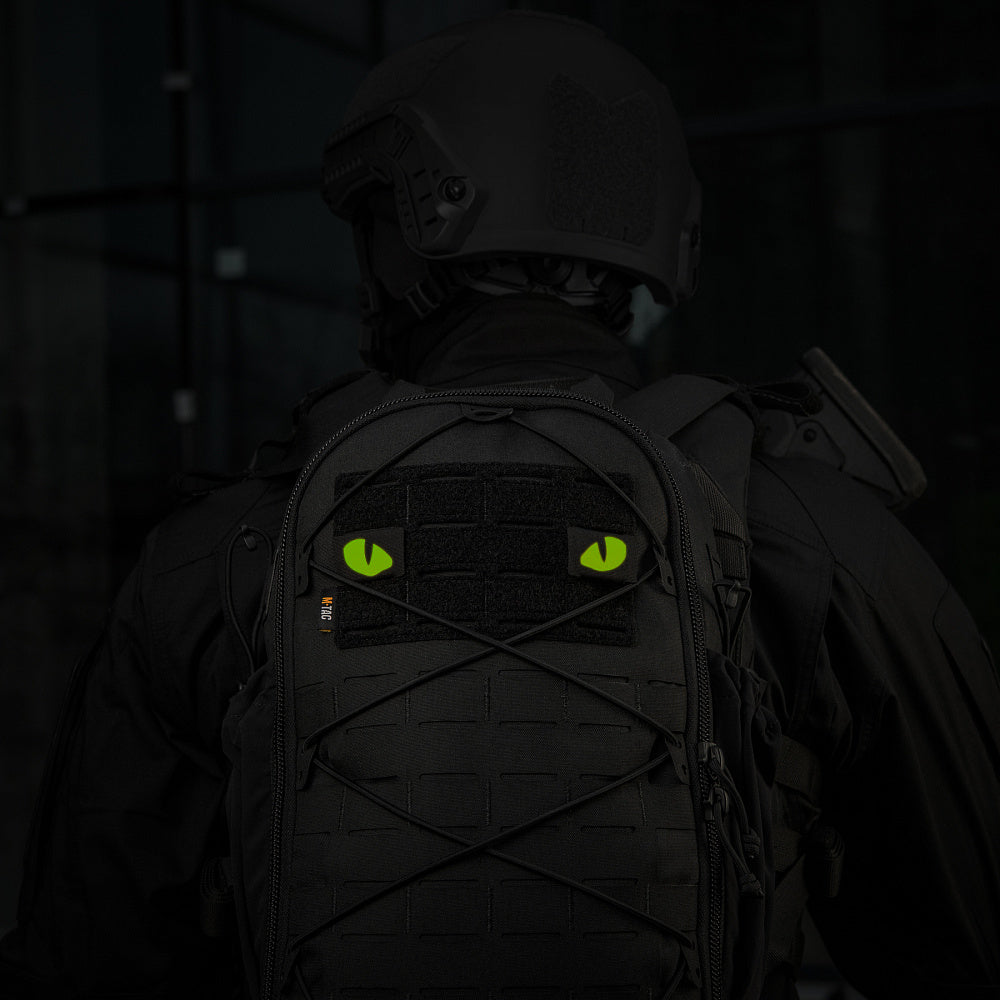 Patch Tigeraugen Laserschnitt (Paar)
