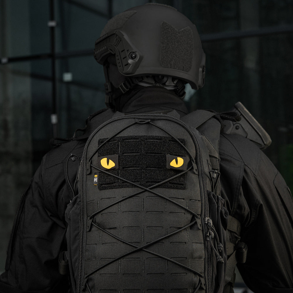Patch Tigeraugen Laserschnitt (Paar)