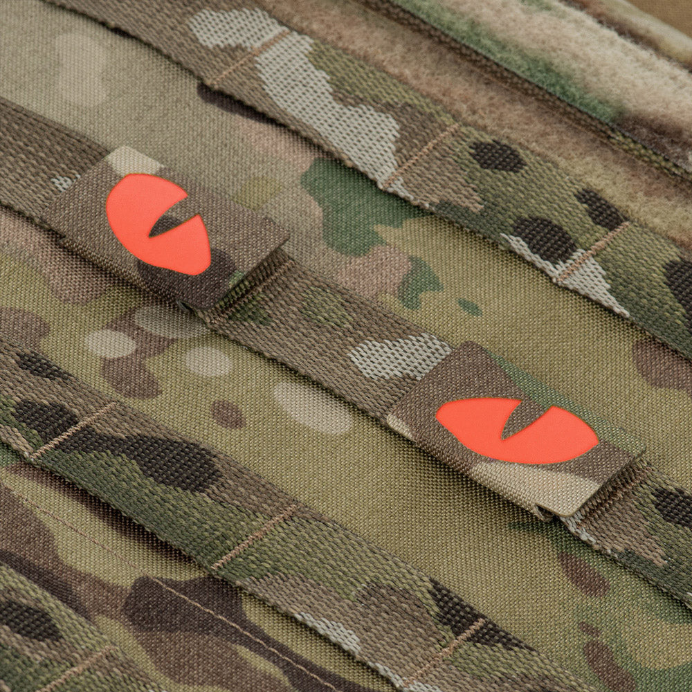 Patch Tigeraugen Laserschnitt (Paar)