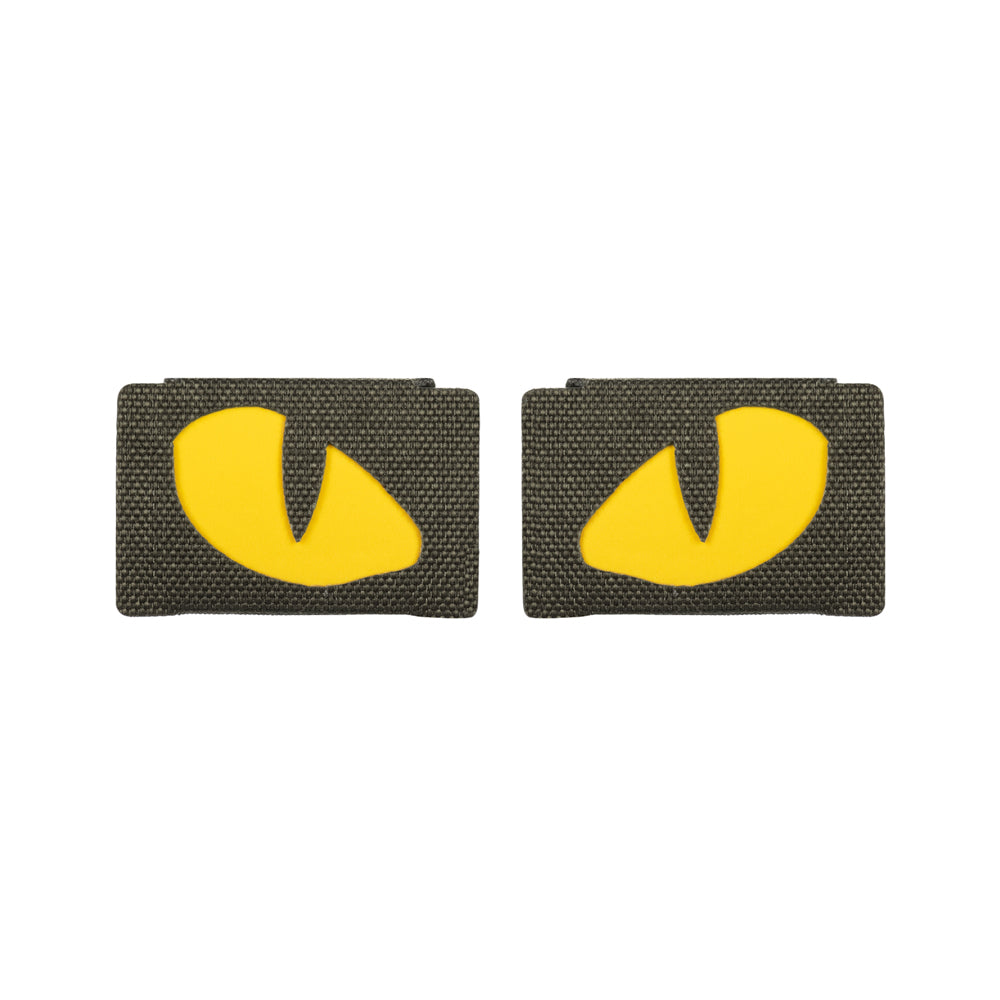 Patch Tigeraugen Laserschnitt (Paar)