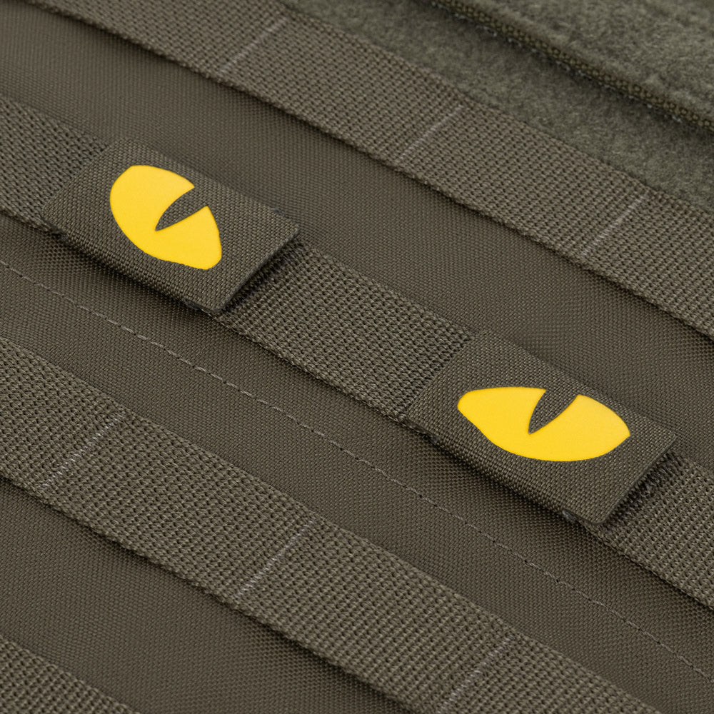 Patch Tigeraugen Laserschnitt (Paar)