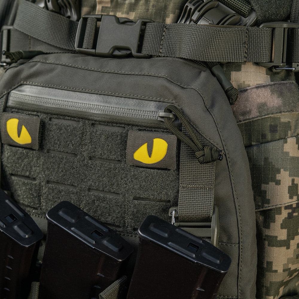 Patch Tigeraugen Laserschnitt (Paar)