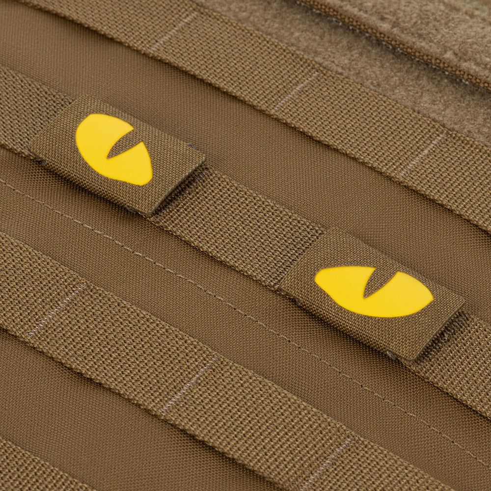 Patch Tigeraugen Laserschnitt (Paar)