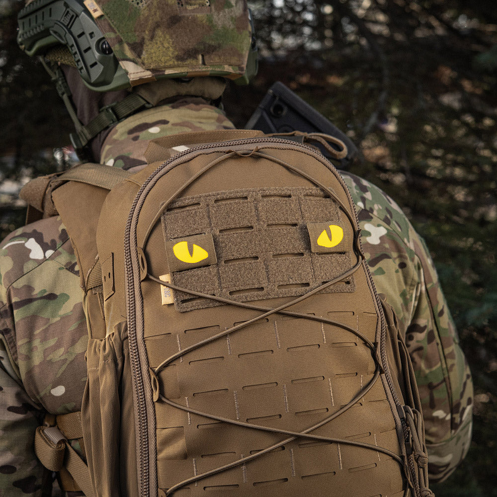 Patch Tigeraugen Laserschnitt (Paar)