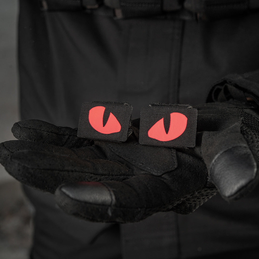 Patch Tigeraugen Laserschnitt (Paar)