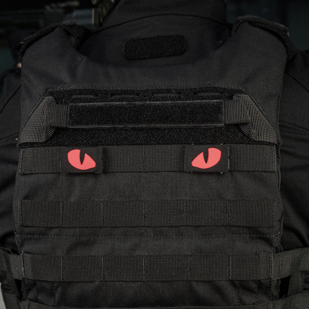 Patch Tigeraugen Laserschnitt (Paar)
