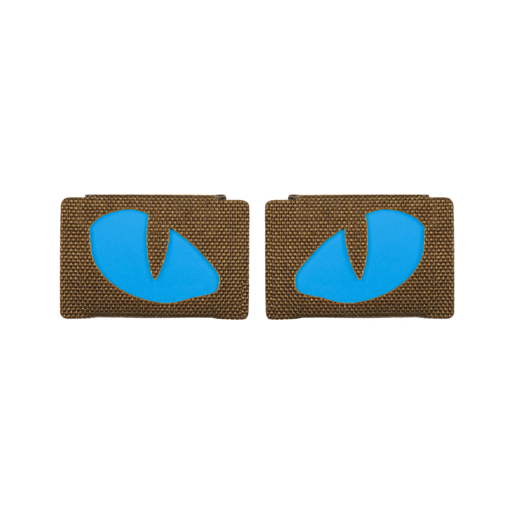 Patch Tigeraugen Laserschnitt (Paar)