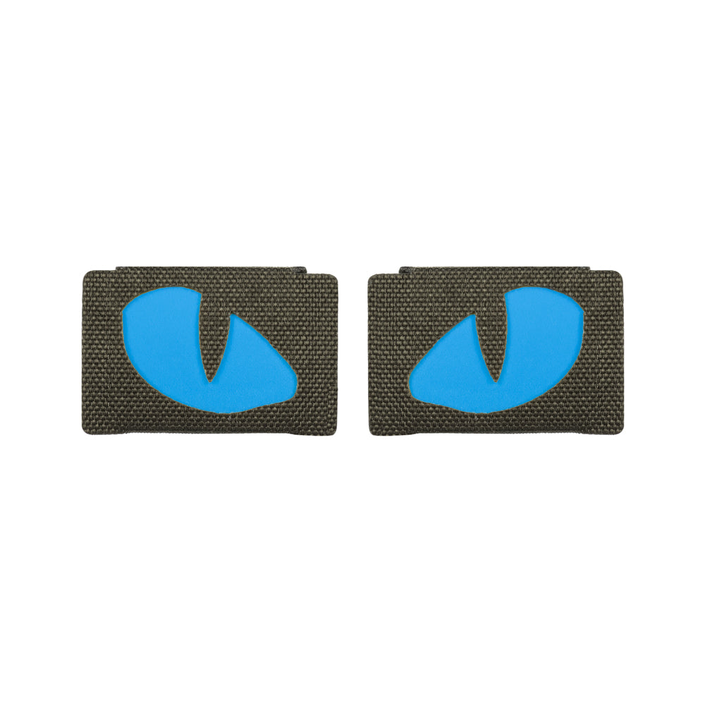 Patch Tigeraugen Laserschnitt (Paar)