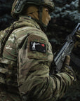 Aufnäher Fahne Schwarz Bart RPG-7