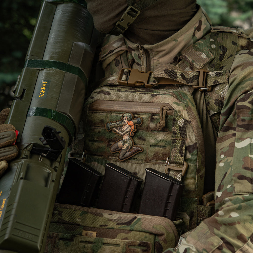 Patch Tactical girl 