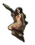 Sticker Tactical girl 