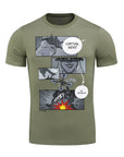 M-Tac T-Shirt Comics Drohnen-Mädchen