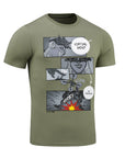 M-Tac T-Shirt Comics Drohnen-Mädchen