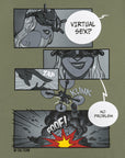 M-Tac T-Shirt Comics Drohnen-Mädchen
