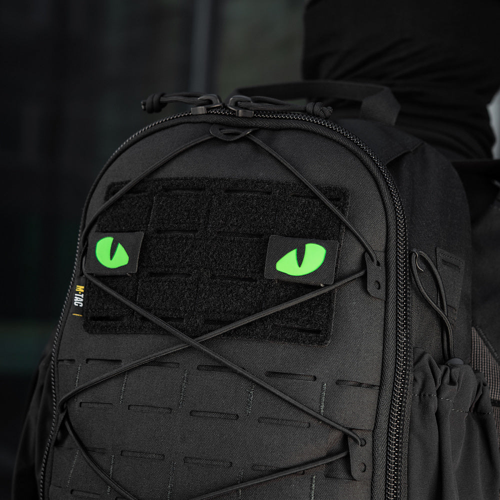 Patch Tigeraugen Laserschnitt (Paar)