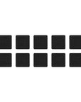 Set of Fixers for Velcro Panel (10 PCS)