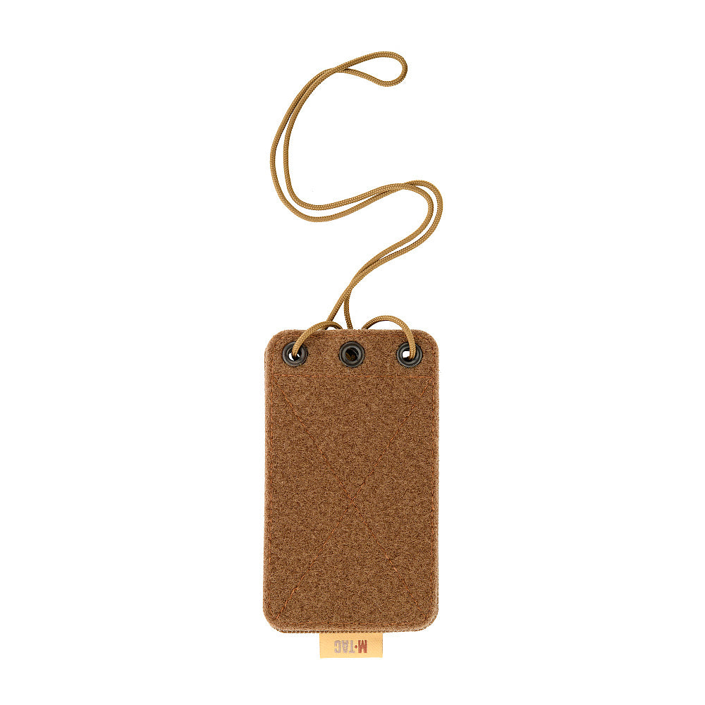 M-Tac Tactical Badge Holder Hanging ID Card Case Hook Surface Draw Cord