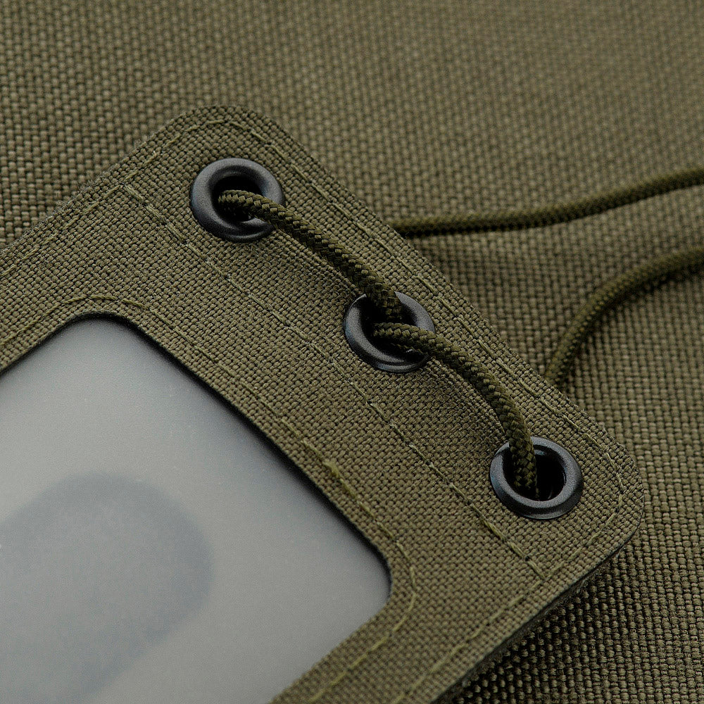 M-Tac Tactical Badge Holder Hanging ID Card Case Hook Surface Draw Cord