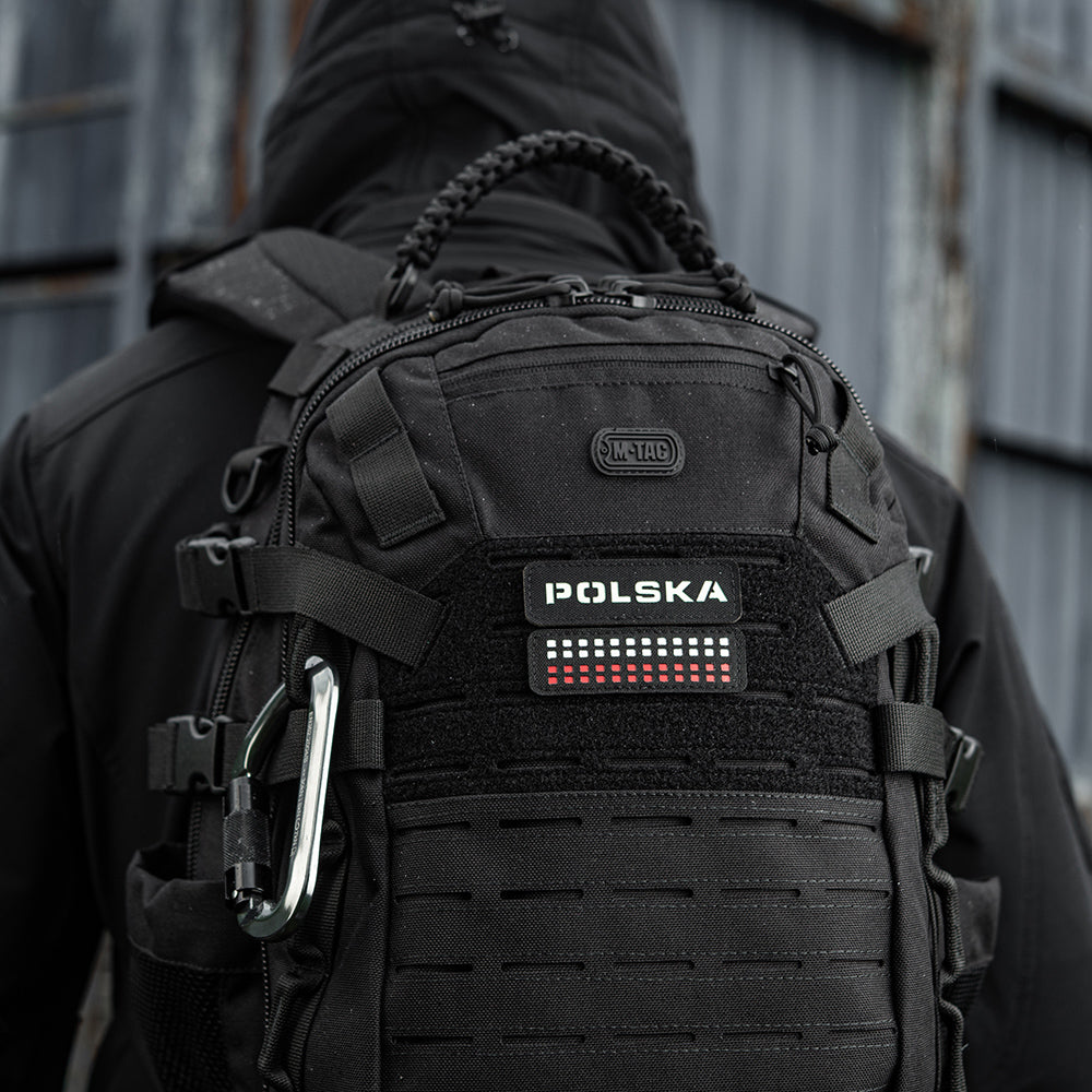 M-Tac patch Polska end-to-end 25x80 Laser Cut