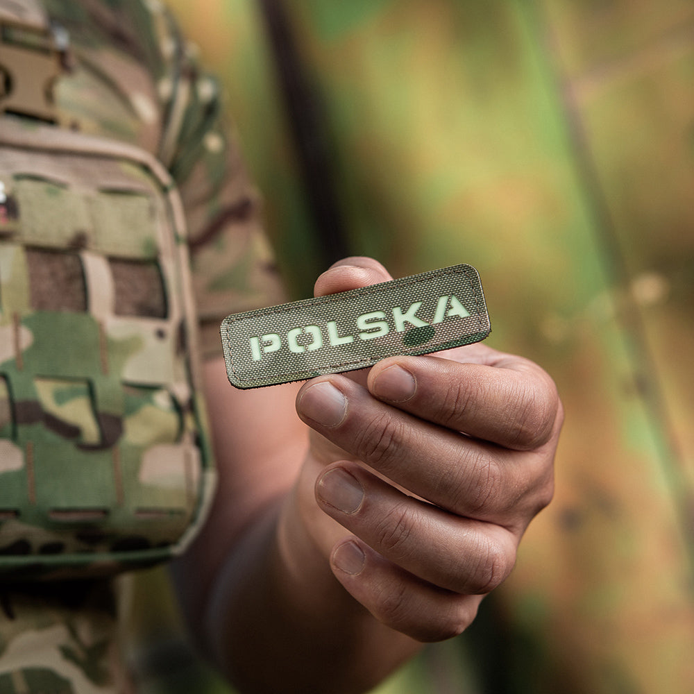 M-Tac patch Polska end-to-end 25x80 Laser Cut