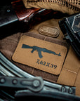 Patch AKM 7,62x39 Laser Cut