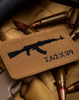 Patch AKM 7,62x39 Laser Cut