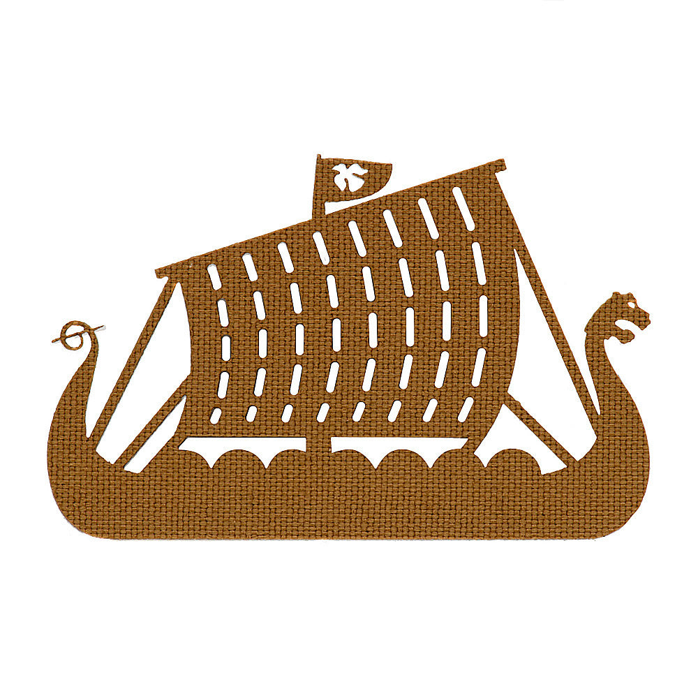 Patch Drakkar Laser Cut