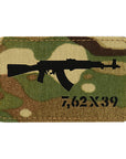Patch AKM 7,62x39 Laser Cut