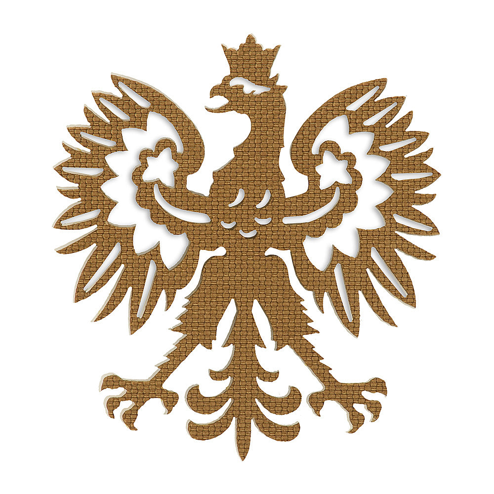 Patch Polski orzeł end-to-end Laser Cut