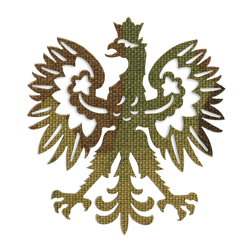 Patch Polski orzeł end-to-end Laser Cut