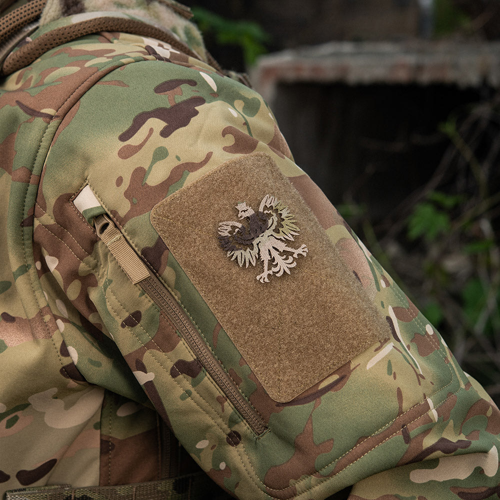 Patch Polski orzeł end-to-end Laser Cut