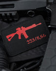 Patch AR-15 223/5,56 Laser Cut
