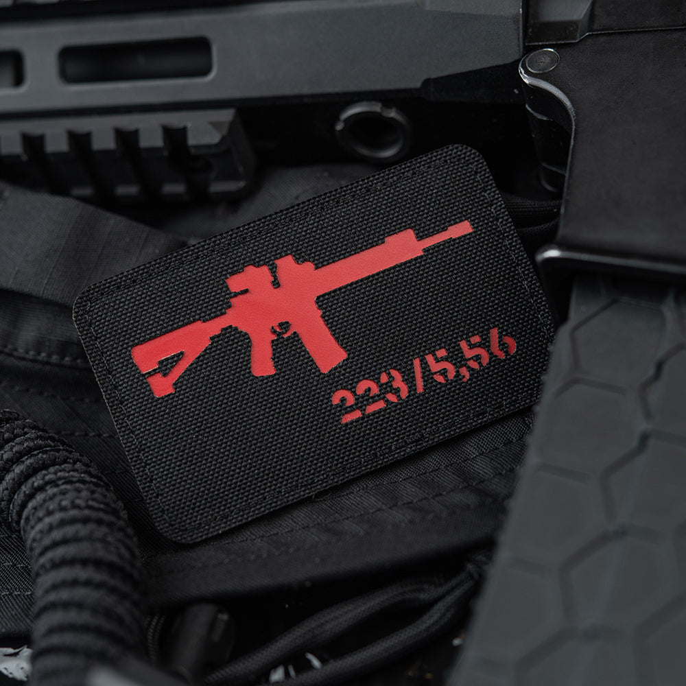 Patch AR-15 223/5,56 Laser Cut