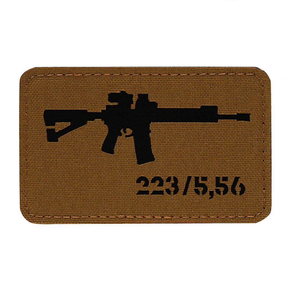Patch AR-15 223/5,56 Laser Cut