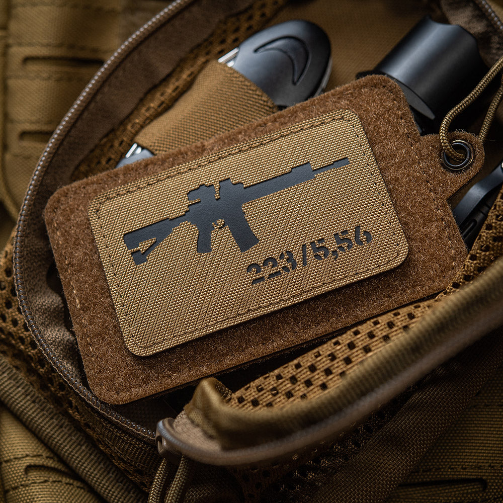 Patch AR-15 223/5,56 Laser Cut