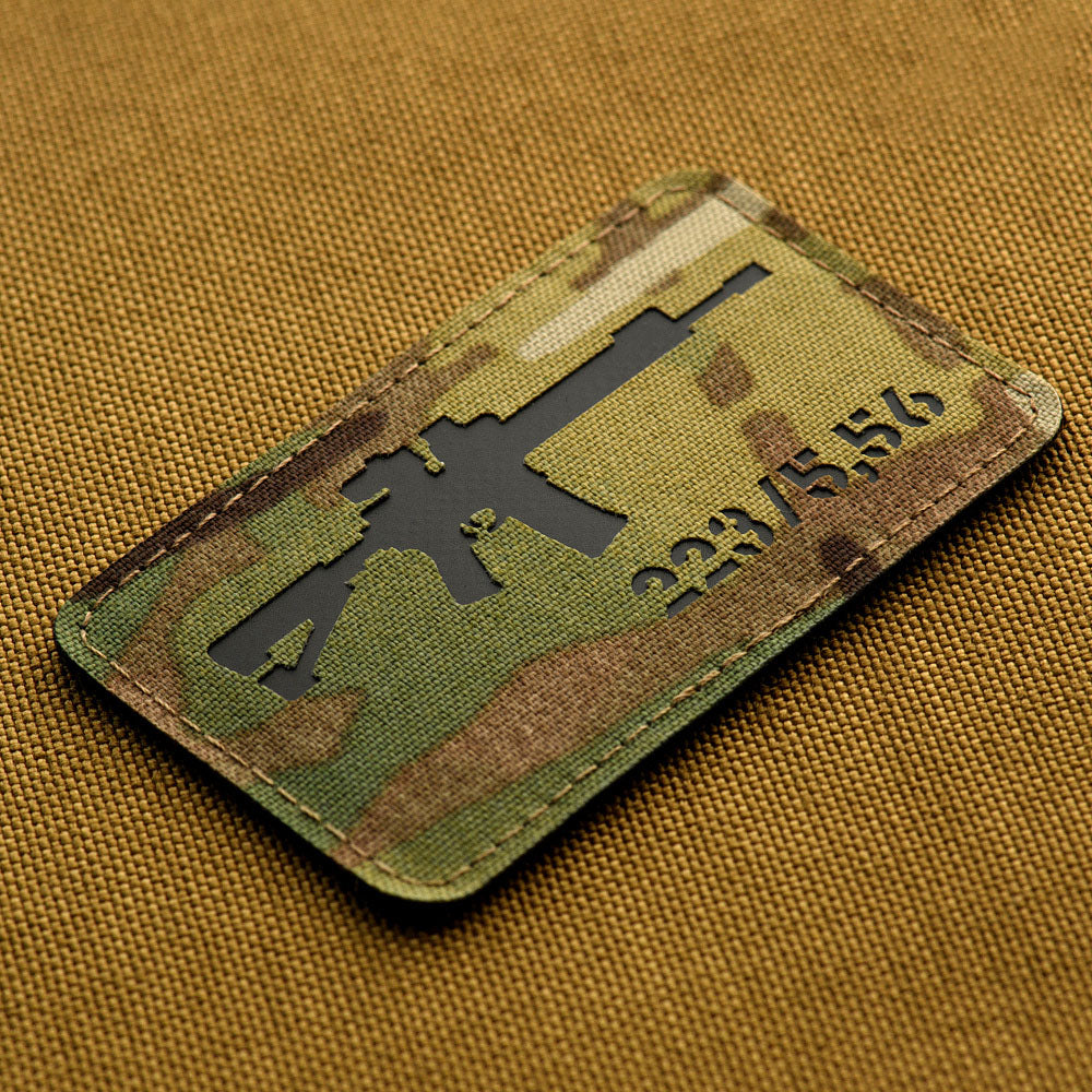 Patch AR-15 223/5,56 Laser Cut