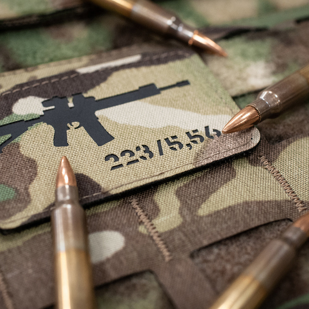 Patch AR-15 223/5,56 Laser Cut
