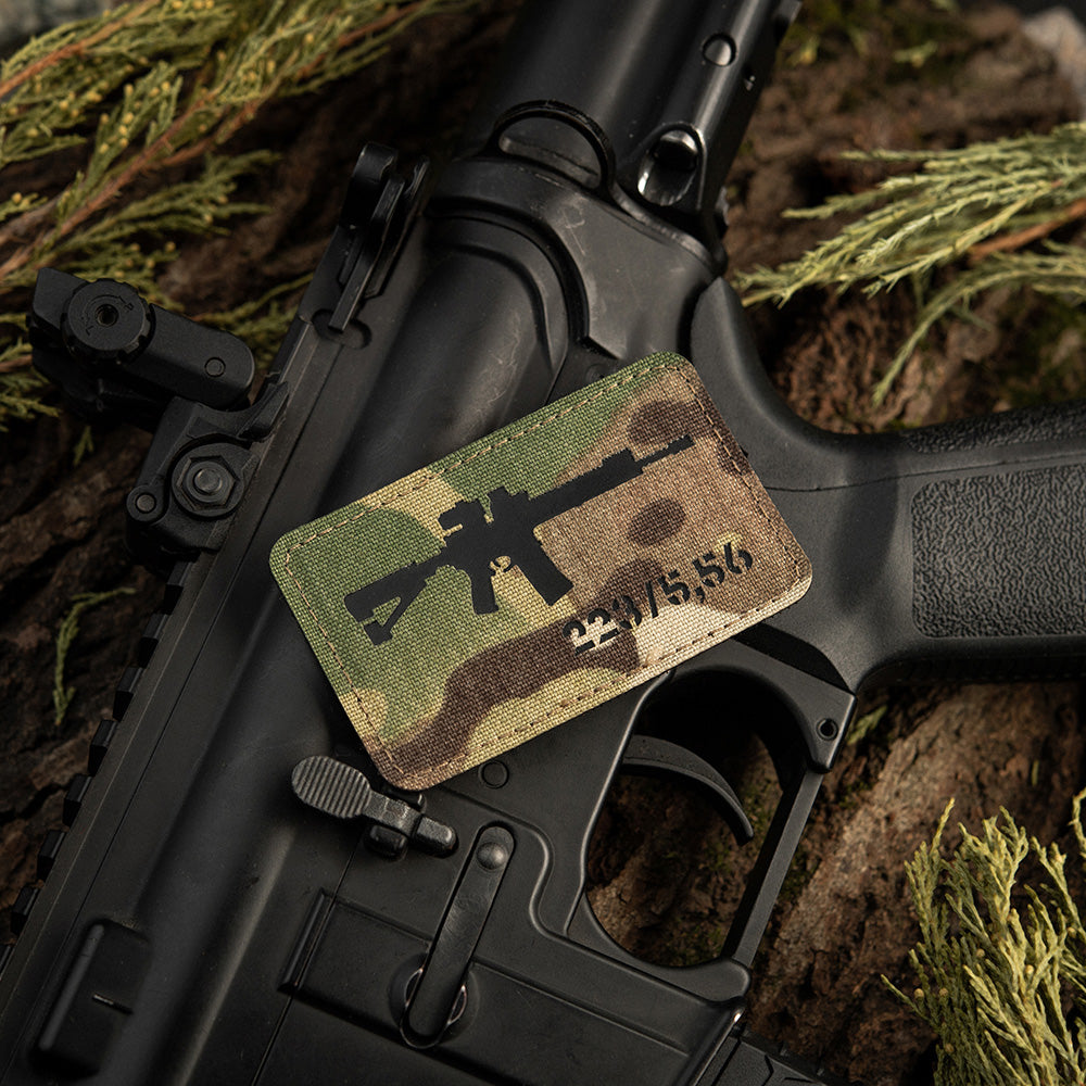 Patch AR-15 223/5,56 Laser Cut