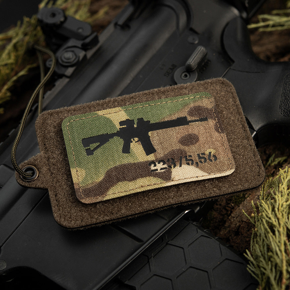 Patch AR-15 223/5,56 Laser Cut