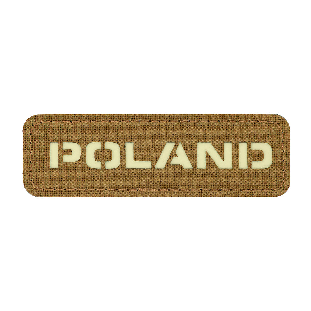 Patch Poland 25x80 Laser Cut