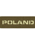 Patch Poland 25x80 Laser Cut
