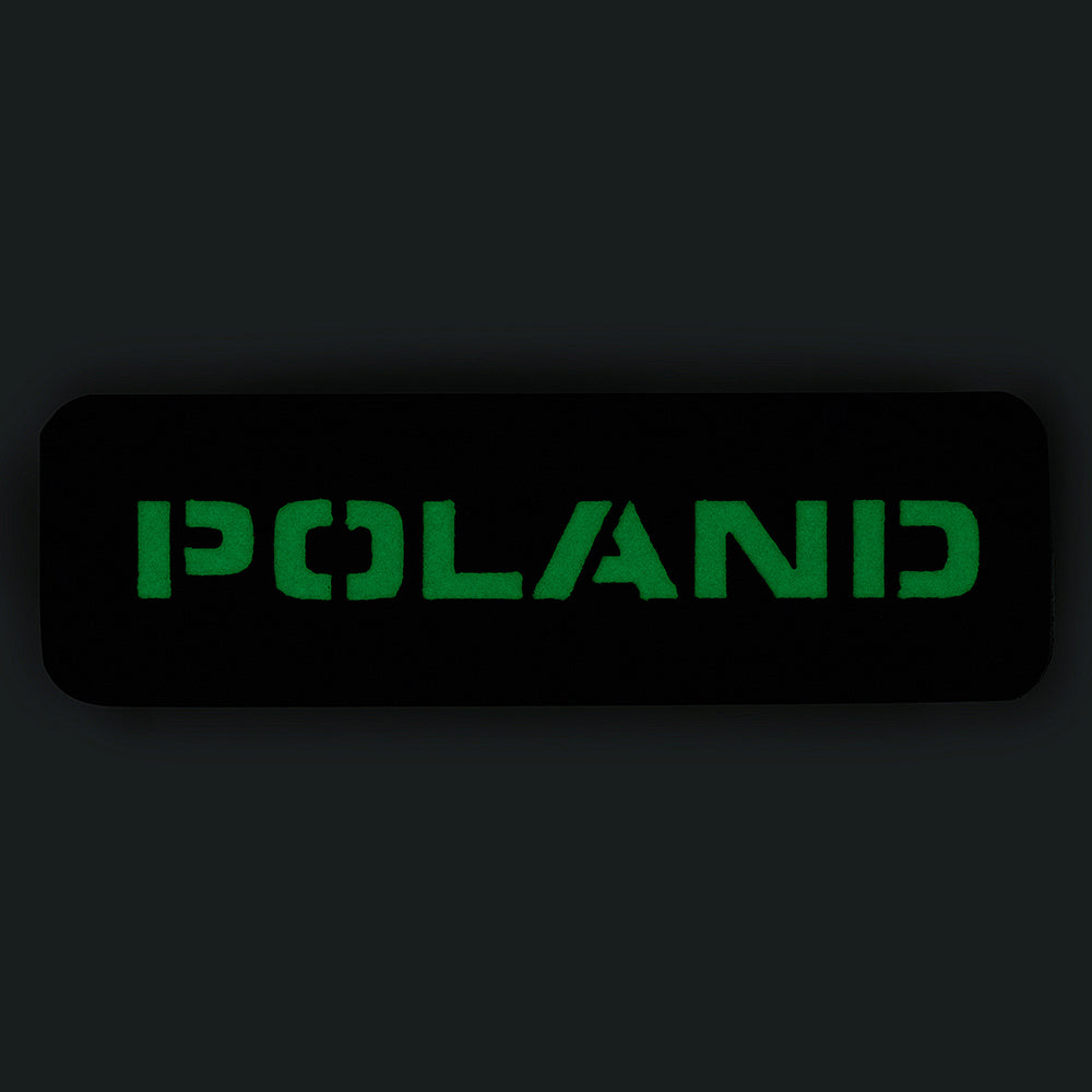 Patch Poland 25x80 Laser Cut