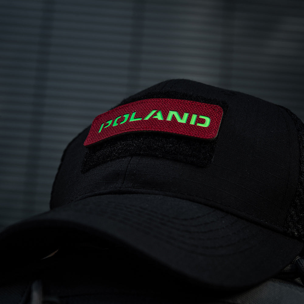 Patch Poland 25x80 Laser Cut