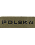 Patch Polska 25x80 Laser Cut