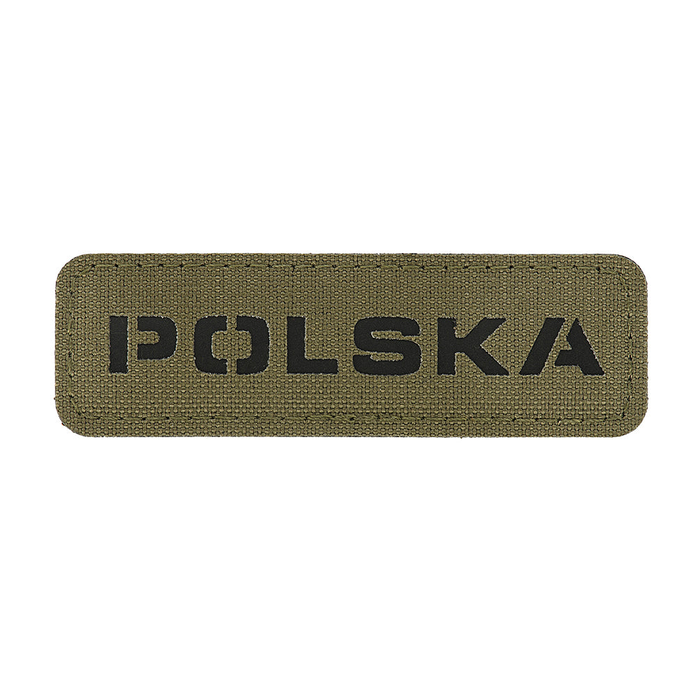 Patch Polska 25x80 Laser Cut