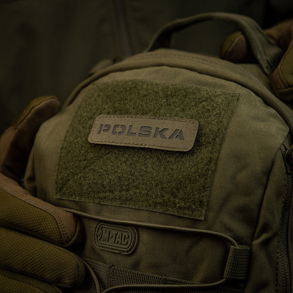 Patch Polska 25x80 Laser Cut
